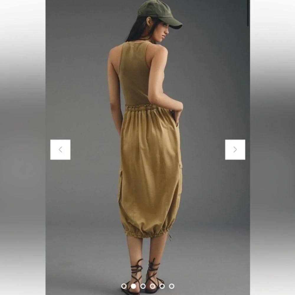 Anthropologie Daily Practice Be Bold Racerback Twofer‎ Dress